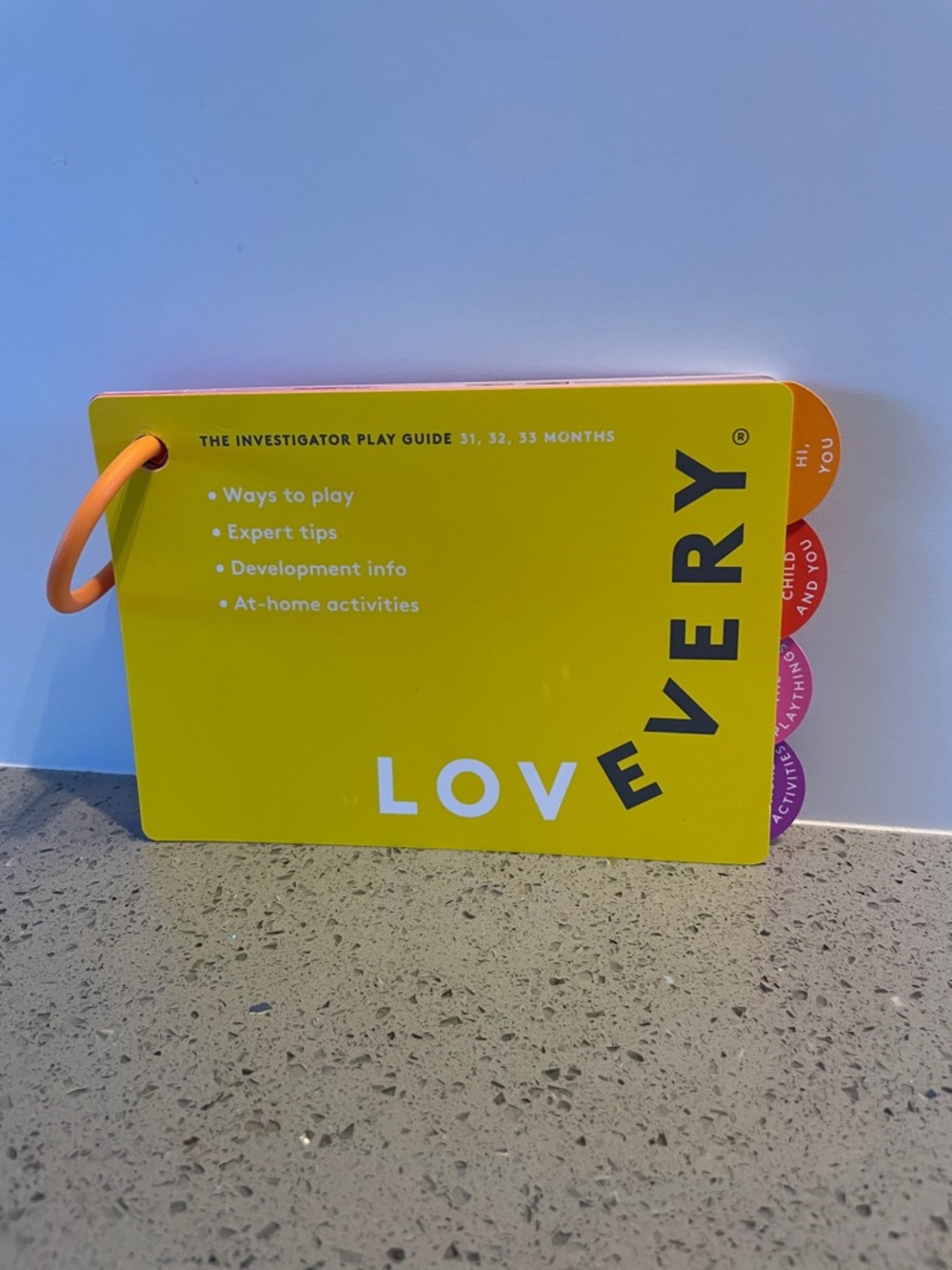 Lovevery ‘The Investigator’ Play Guide 31-33 Months